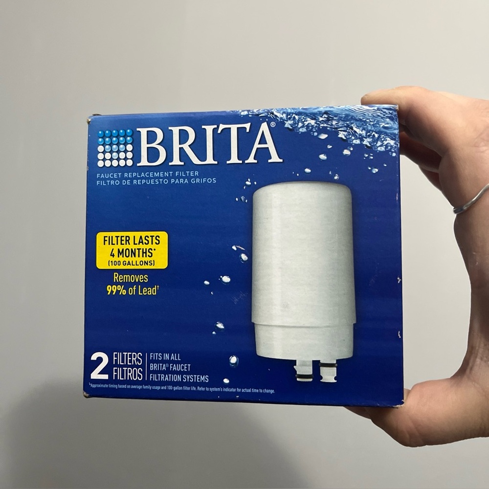 Brita 2-pack Faucet Replacement Filters open box